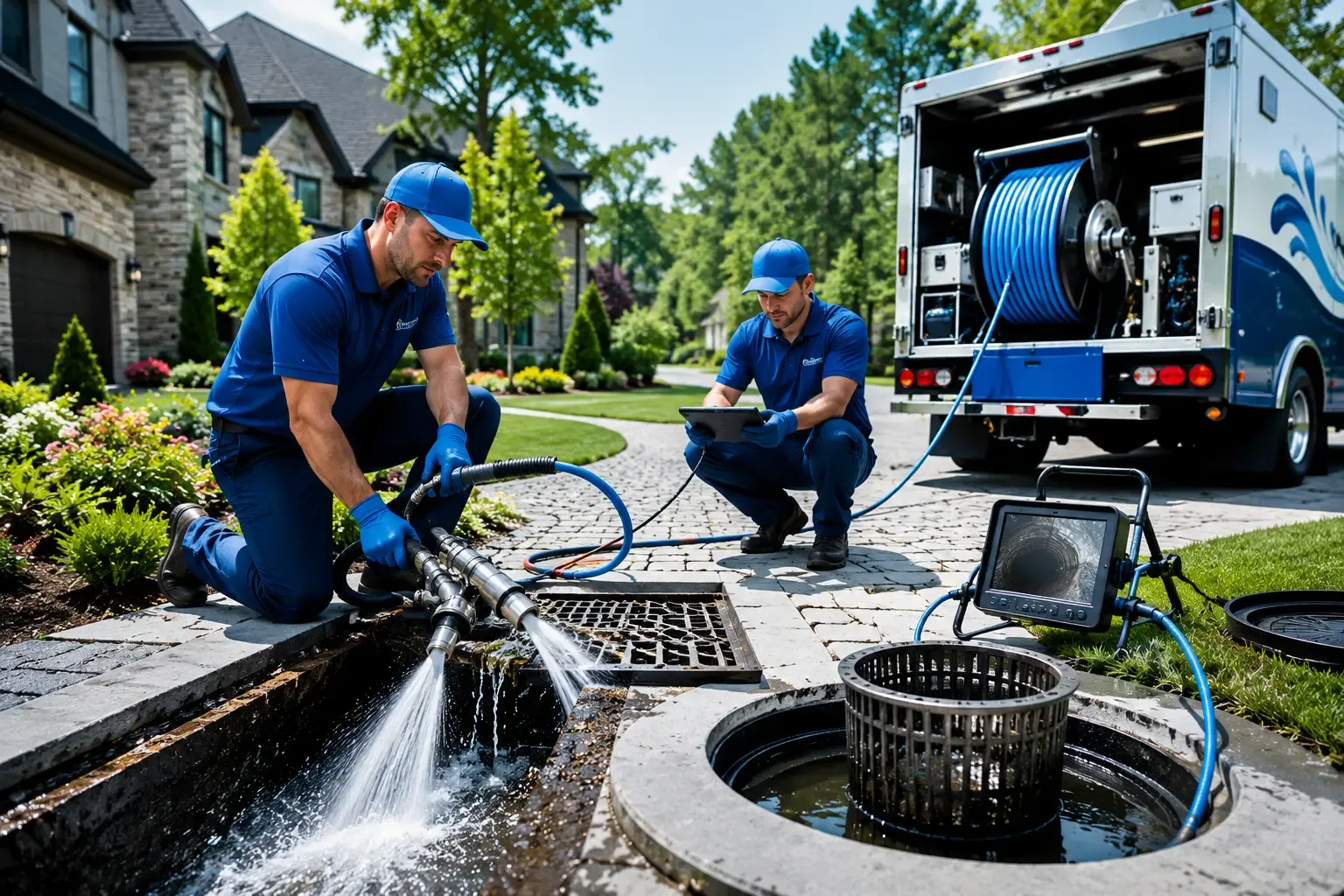 Local outdoor drain cleaning professionals in Isle Saint George, OH